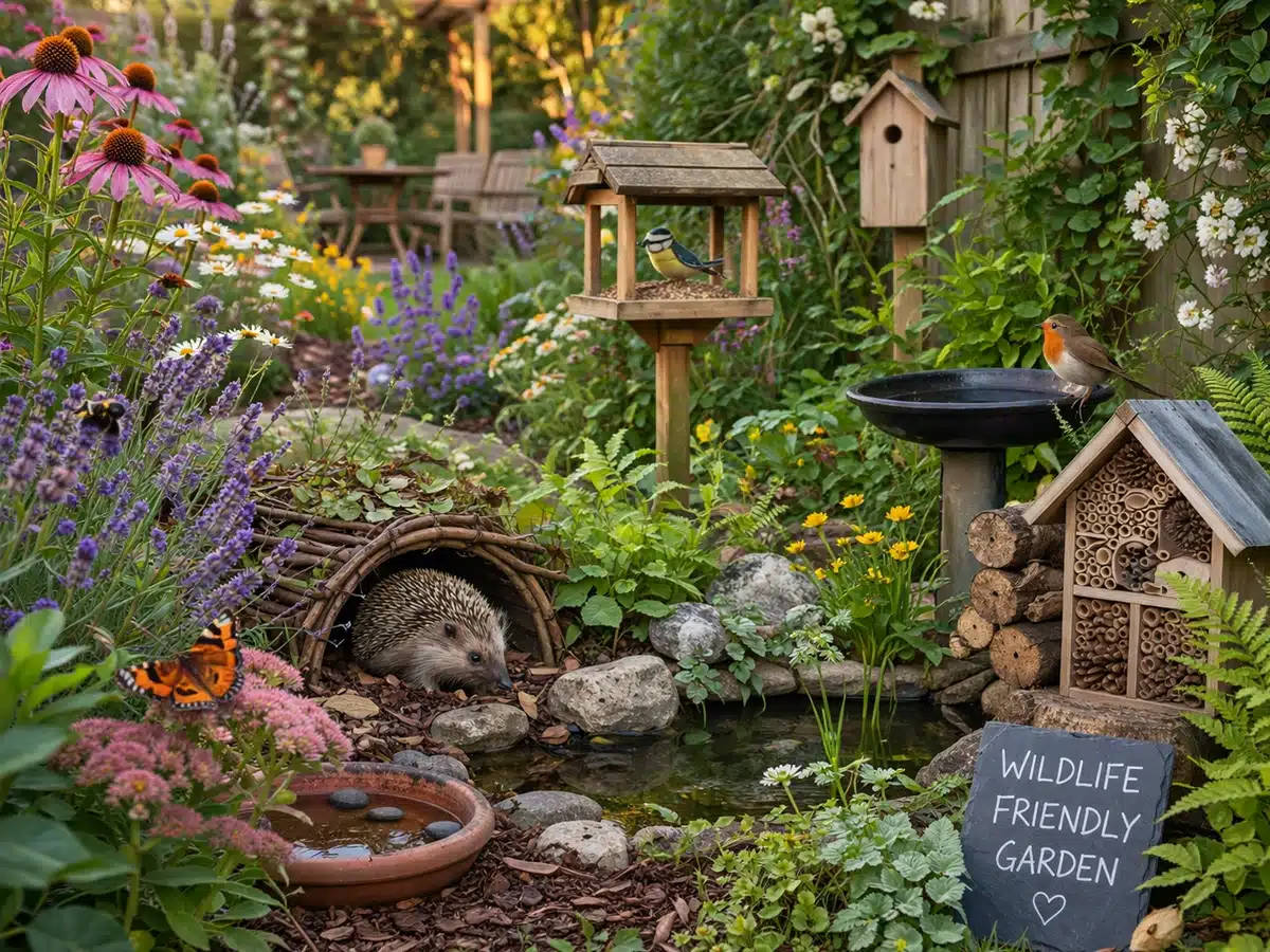 How to Encourage Wildlife into Your Garden Naturally